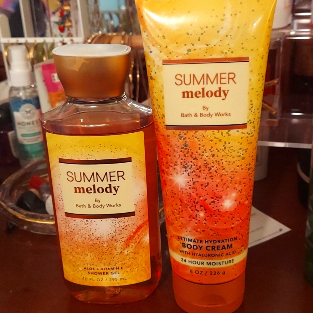 Summer Melody Body Wash and Body Cream